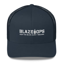Load image into Gallery viewer, Blaze Ops Trucker Hat