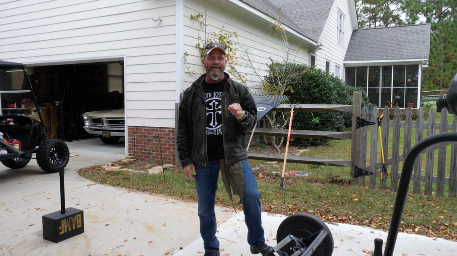 Tour of My Driveway Gym