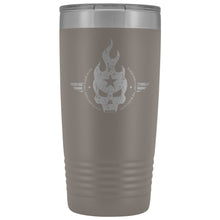 Load image into Gallery viewer, 20 Ounce Blaze Ops Vacuum Tumbler with Skull Logo