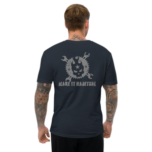 Basic Dude Stuff T-Shirt (Black & Midnight Navy)