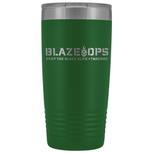 Load image into Gallery viewer, 20 Ounce Blaze Ops Vacuum Tumbler