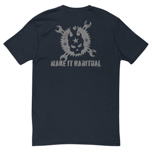Basic Dude Stuff T-Shirt (Black & Midnight Navy)
